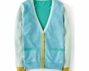 Boden Carnaby Cardigan, Aqua/Freshwater/Seabreeze