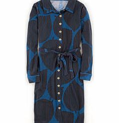 Boden Carnaby Dress, Blue Steel Stripy Leaf 34381574