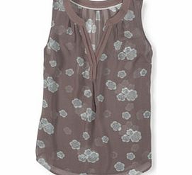 Boden Carrie Top, Vole Daisy,Multi Deco Floral,Navy