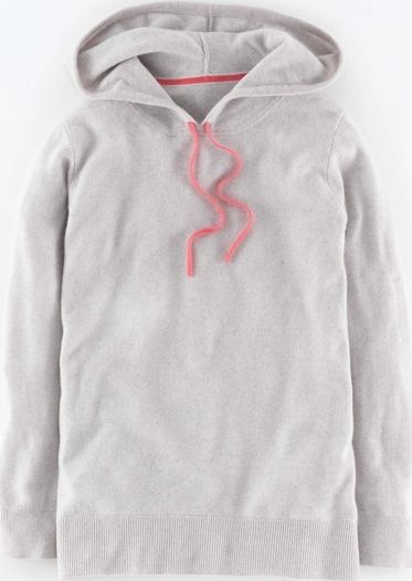 Boden, 1669[^]35198779 Cashmere Hoody Silver Melange Boden, Silver