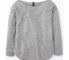 Boden Cashmere Nep Button Back, Grey 34250696