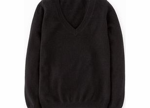 Cashmere V-neck Jumper, Black,Blue,Orchid