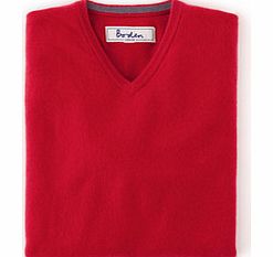 Boden Cashmere V-neck, Red 34238311