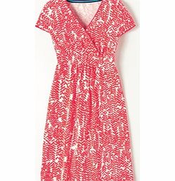 Boden Casual Jersey Dress, Blue,Navy Fern,Pink 34122192