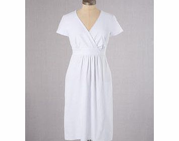 Casual Jersey Dress, White 34279398