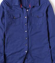 Boden Casual Jersey Shirt, Washed Blue 34098251