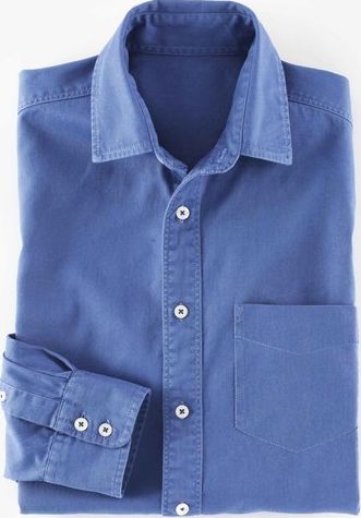 Boden, 1669[^]34939553 Casual Twill Shirt Blue Boden, Blue 34939553
