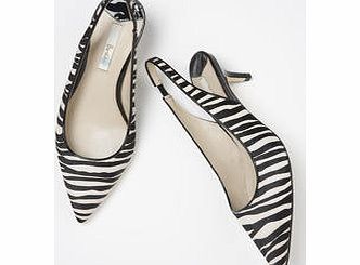 Boden Chelsea Slingbacks, Zebra,Blue Party Floral