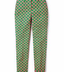 Boden Chelsea Trouser, Ivy Trellis,Lavender