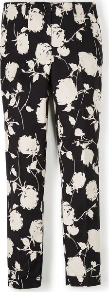 Boden Chelsea Turn-Up Trousers Black Boden, Black