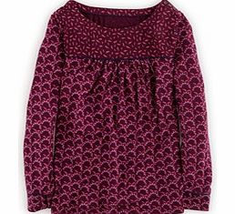Boden Chepstow Top, Mulled Wine Woodblock,Tobacco