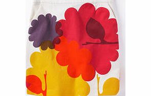 Chic Mini, White Kaleidoscope Floral,Blue