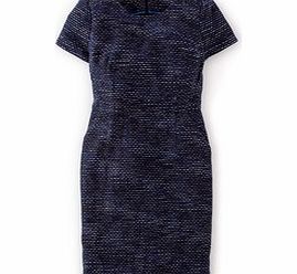 Chic Tweed Shift, Blue,Brown 34456277