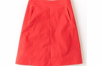 Boden Chino Skirt, Pink Daiquiri,White,Oriental