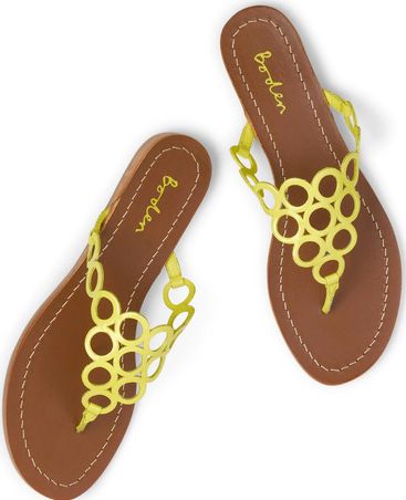 Boden, 1669[^]34739276 Circle Flip Flop Sherbet Lemon Boden, Sherbet