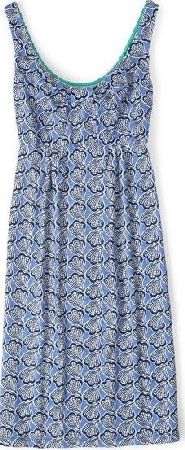 Boden, 1669[^]34780635 Claire Dress Soft Blue Shells Boden, Soft Blue
