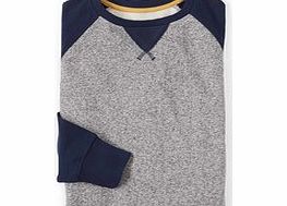 Boden Colourblock Sweatshirt, Navy/Grey Marl 34489849