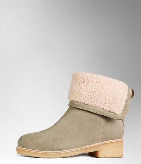 Boden Cosy Zip Boot Khaki Boden, Khaki 35162346