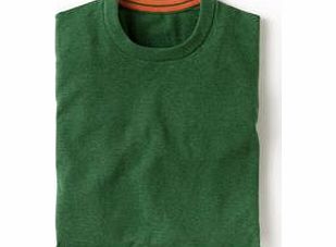 Cotton Cashmere Crew Neck, Green Marl,Rose