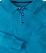 Boden Cotton Cashmere Polo, Adonis Blue 34505784