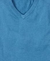 Boden Cotton Cashmere V-neck, Adonis Blue 34507491