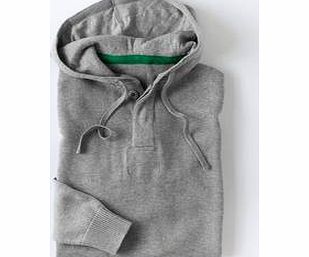 Cotton Hooded Sweater, Grey Marl 34057323