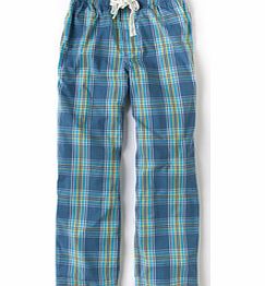 Boden Cotton Poplin Pull-ons, Grey,Blue Stripe 34130195