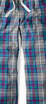Boden Cotton Poplin Pull-ons, Grey Marl Check 34495655