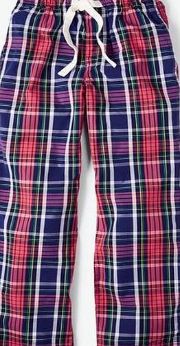 Boden Cotton Poplin Pull-ons, Navy Check 34495812