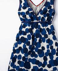 Boden Crinkle Holiday Dress, Blue Artist Spot 34163550