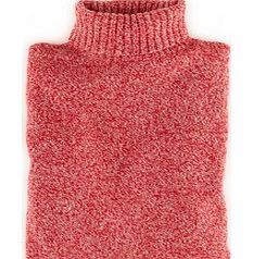 Boden Cromarty Roll Neck, Red Twist 34220053