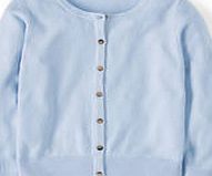 Boden Cropped Cashmere Cardigan, Cloud 34697714