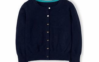 Boden Cropped Cashmere Cardigan, Cloud,Graphic