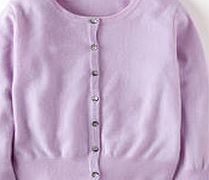 Boden Cropped Cashmere Cardigan, English Lavender