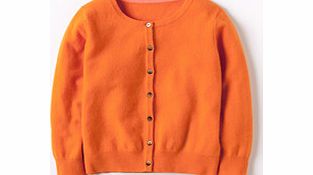 Cropped Cashmere Cardigan, Orange