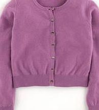 Boden Cropped Cashmere Cardigan, Purple 34252718