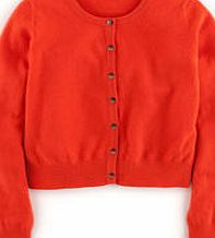 Boden Cropped Cashmere Cardigan, Red 34252353