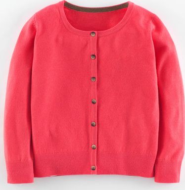 Boden Cropped Cashmere Cardigan Red Boden, Red 35113182