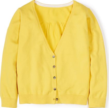 Boden, 1669[^]34709865 Cropped V-neck Cardigan Yellow Boden, Yellow