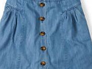 Boden Denim Button Skirt, Mid Denim 34824961
