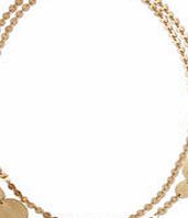 Boden Disc Necklace, Gold 34890384