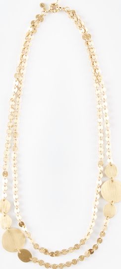 Boden Disc Necklace Gold Boden, Gold 35049345