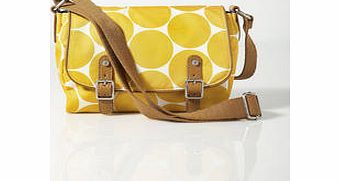 Boden Dotty Handbag, Yellow,Dark Aqua,Cappuccino