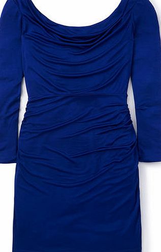 Boden Drapey Jersey Dress, Blue 34488346