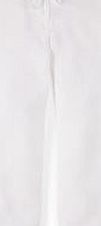 Boden Drawstring Linen Crop, White 34833202
