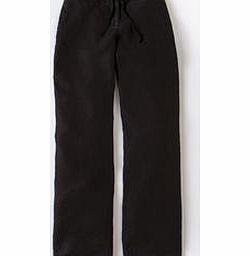 Drawstring Linen Trouser, Black 34093492