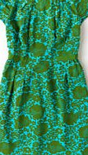 Boden Easy Day Dress, Turquoise Lace Floral 34151605