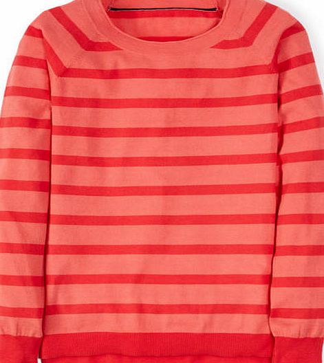 Boden Easy Day Jumper Soft Red/Bright Red Boden, Soft