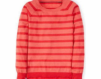 Boden Easy Day Jumper, Soft Red/Bright
