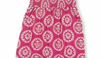 Boden Easy Jersey Skirt, Blue,Tutti Frutti